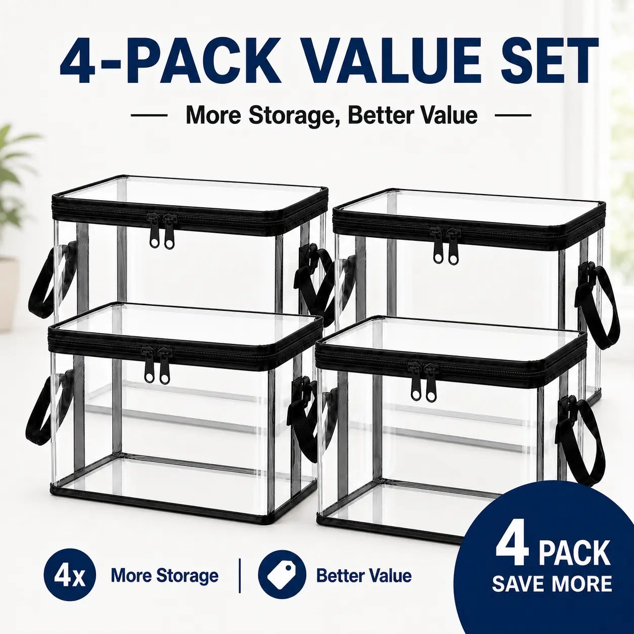 Black PVC Toy Storage Box with Handle – Dustproof and Durable Organizer for Children's Rooms, Playrooms, or Living Areas; Ideal Birthday Gift