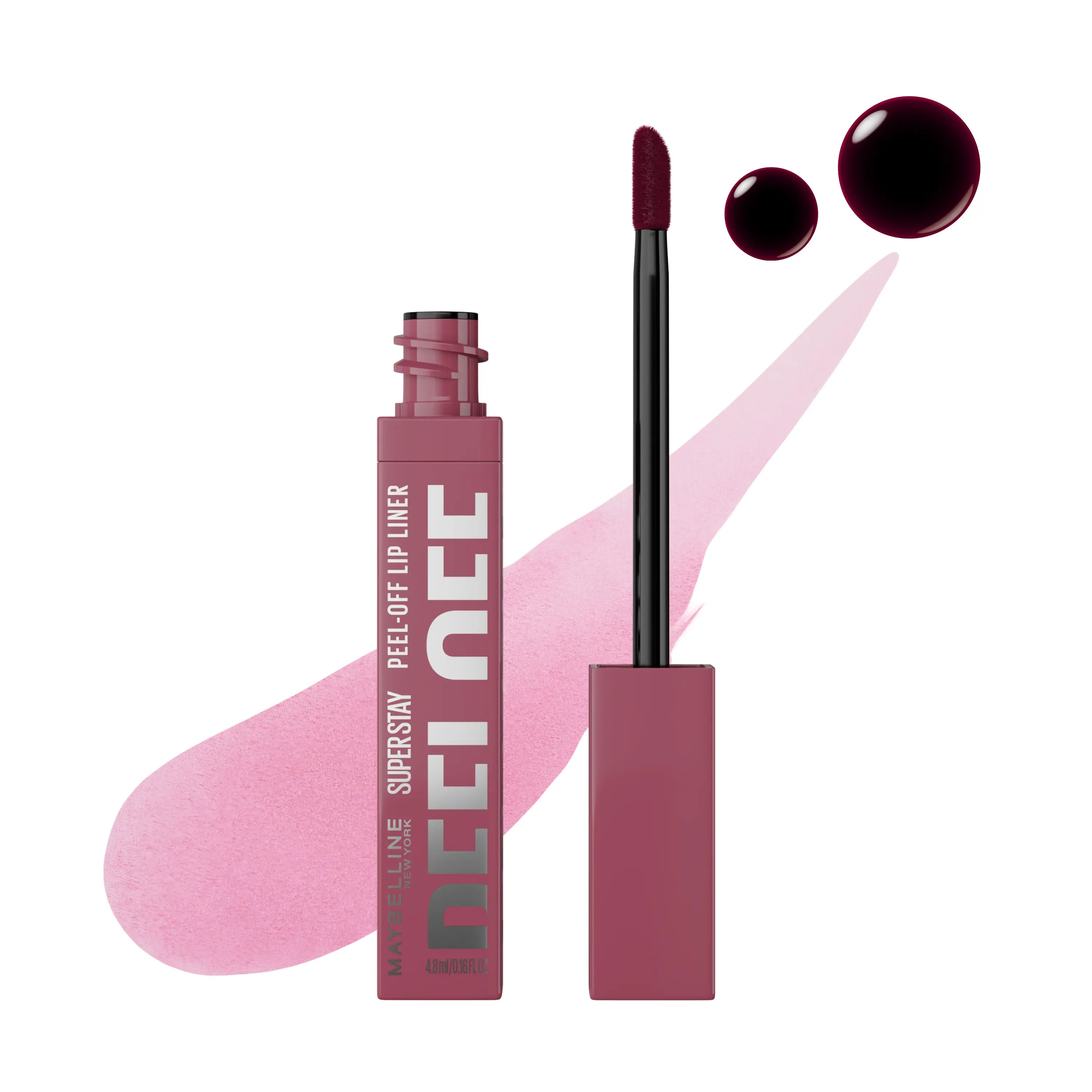 Maybelline New York Peel Off Liner Lip Stain - Long-Lasting 24-Hour Tattoo-Like Wear