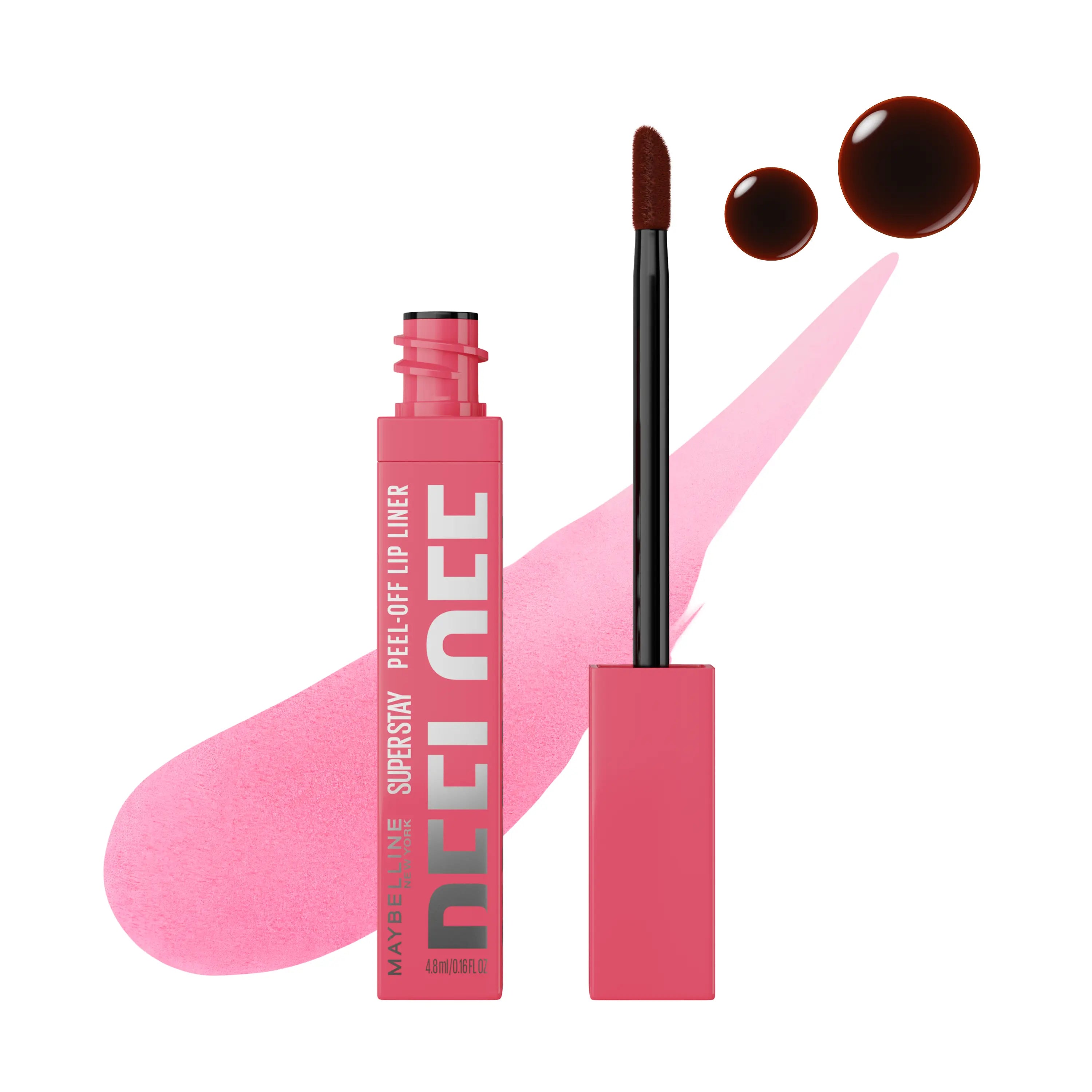 Maybelline New York Peel Off Liner Lip Stain - Long-Lasting 24-Hour Tattoo-Like Wear