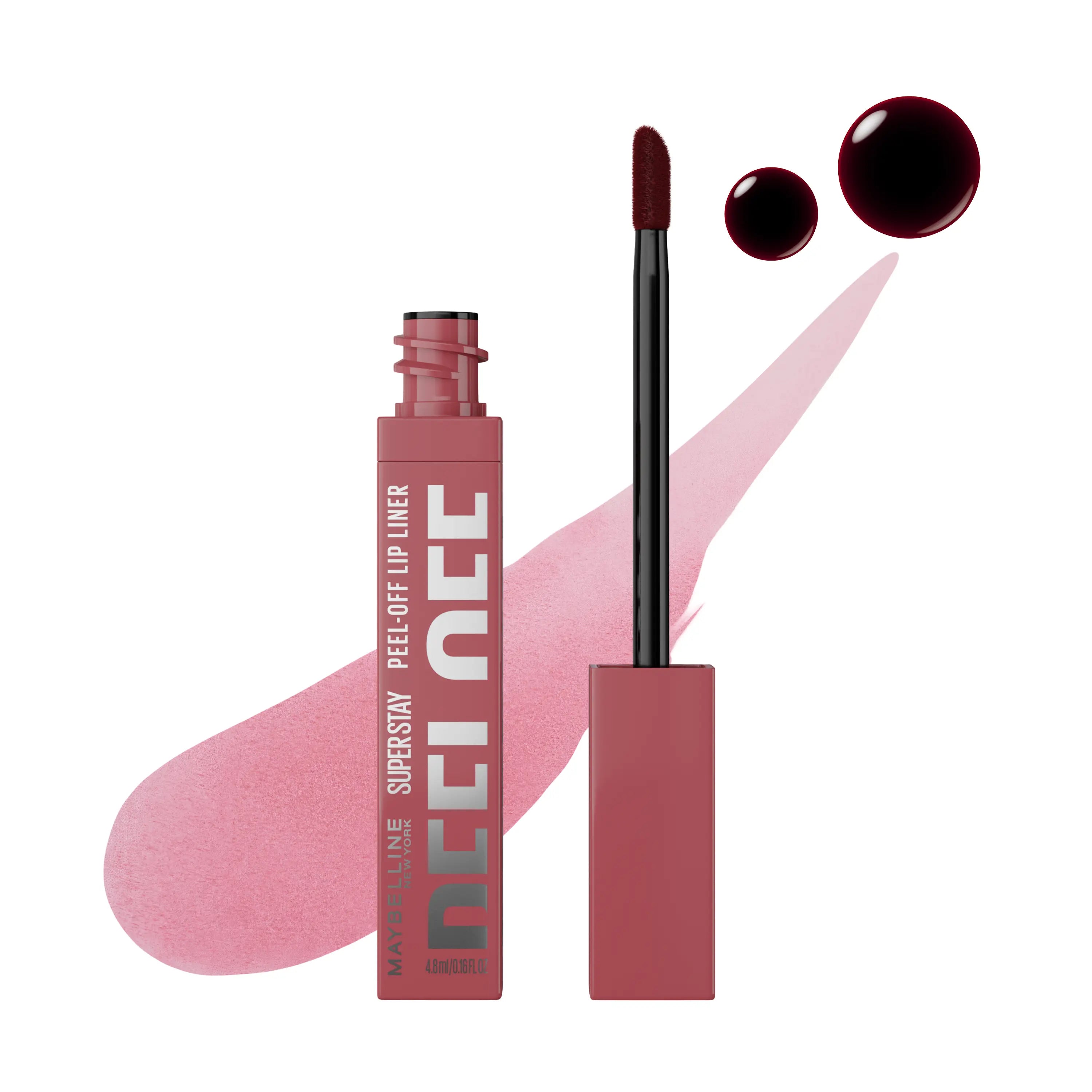 Maybelline New York Peel Off Liner Lip Stain - Long-Lasting 24-Hour Tattoo-Like Wear
