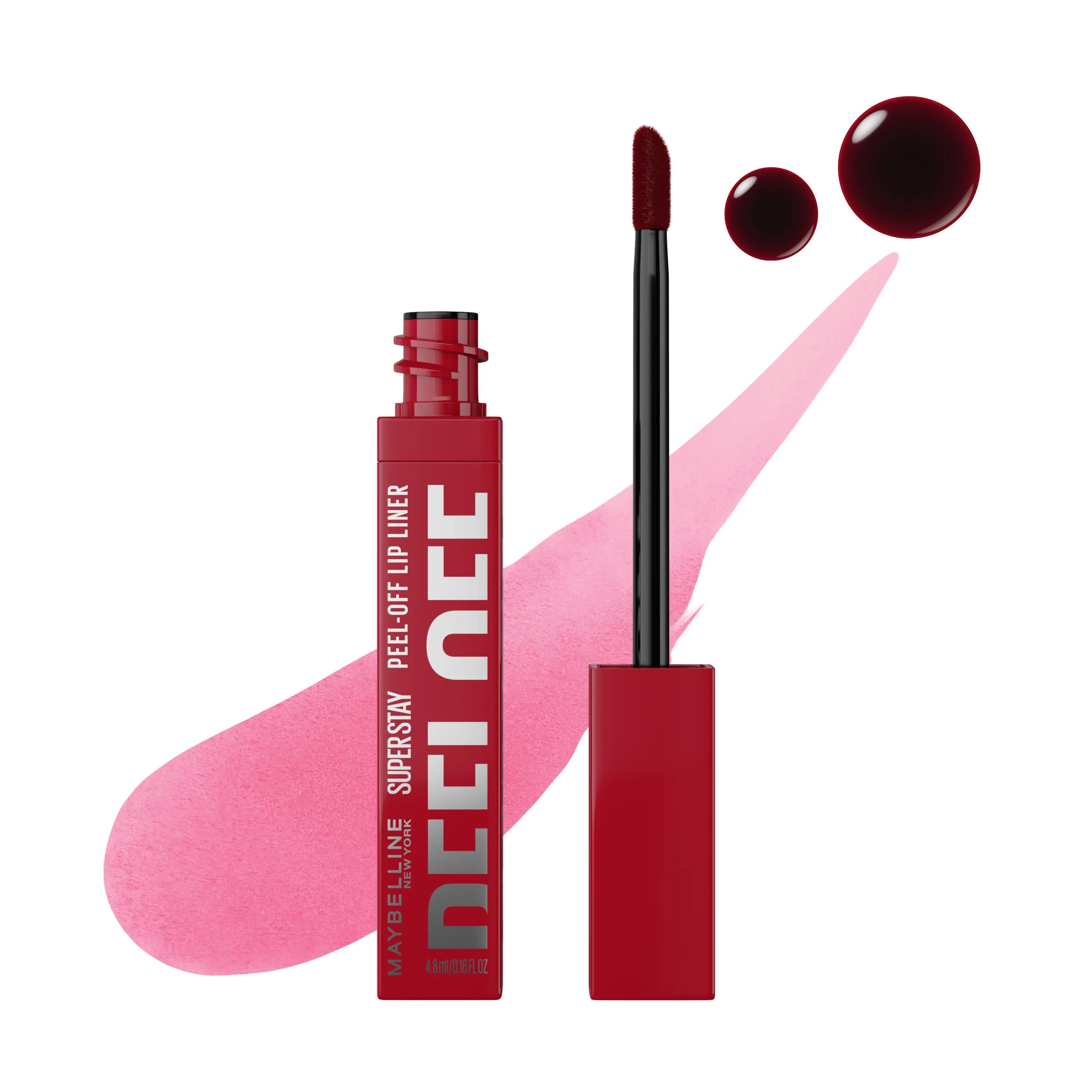 Maybelline New York Peel Off Liner Lip Stain - Long-Lasting 24-Hour Tattoo-Like Wear