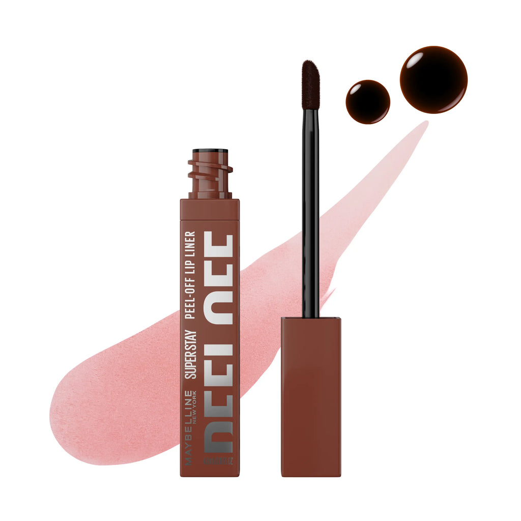 Maybelline New York Peel Off Liner Lip Stain - Long-Lasting 24-Hour Tattoo-Like Wear